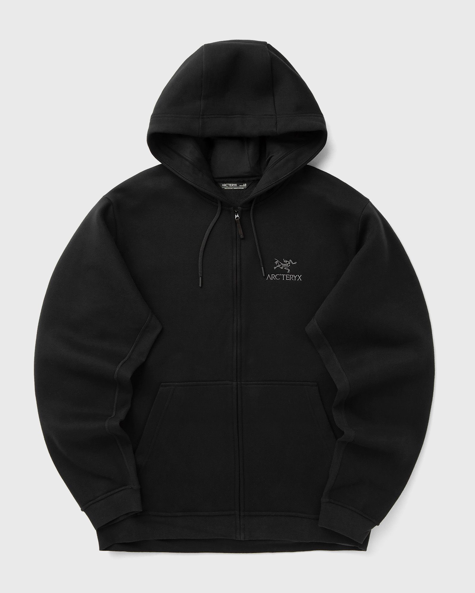 Arc'teryx Emblem Fleece Full-Zip Hoody, black