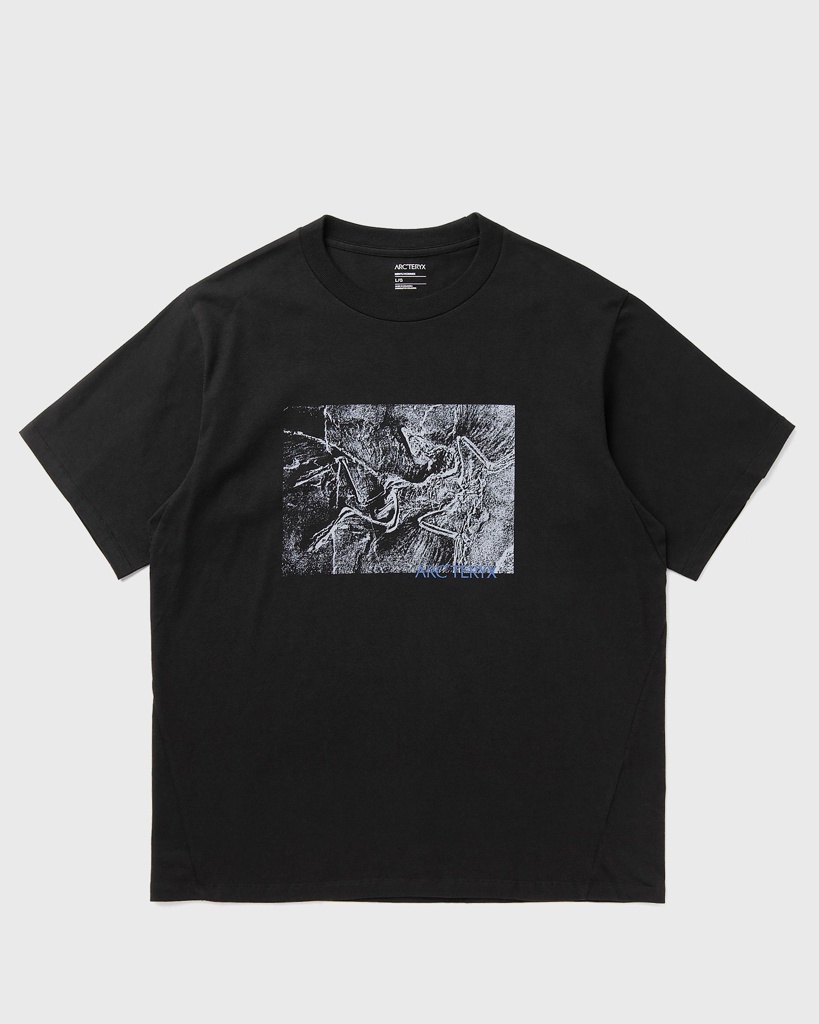 Arc´teryx Kragg Cotton Lithographica SS M, black