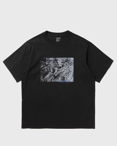 Arc'teryx Kragg Cotton Lithographica SS M, black
