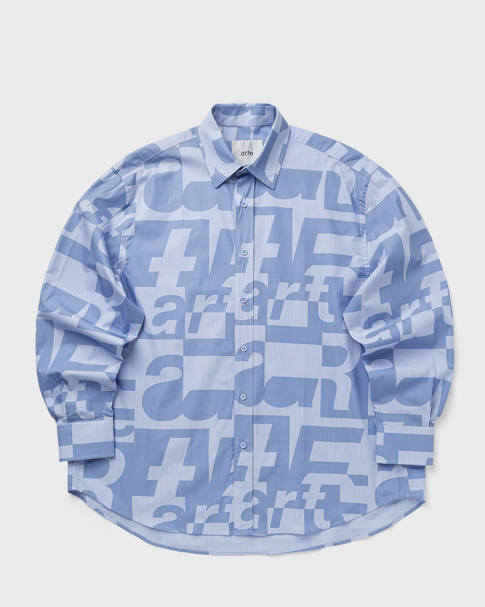 Arte Antwerp Allover Shirt, blue