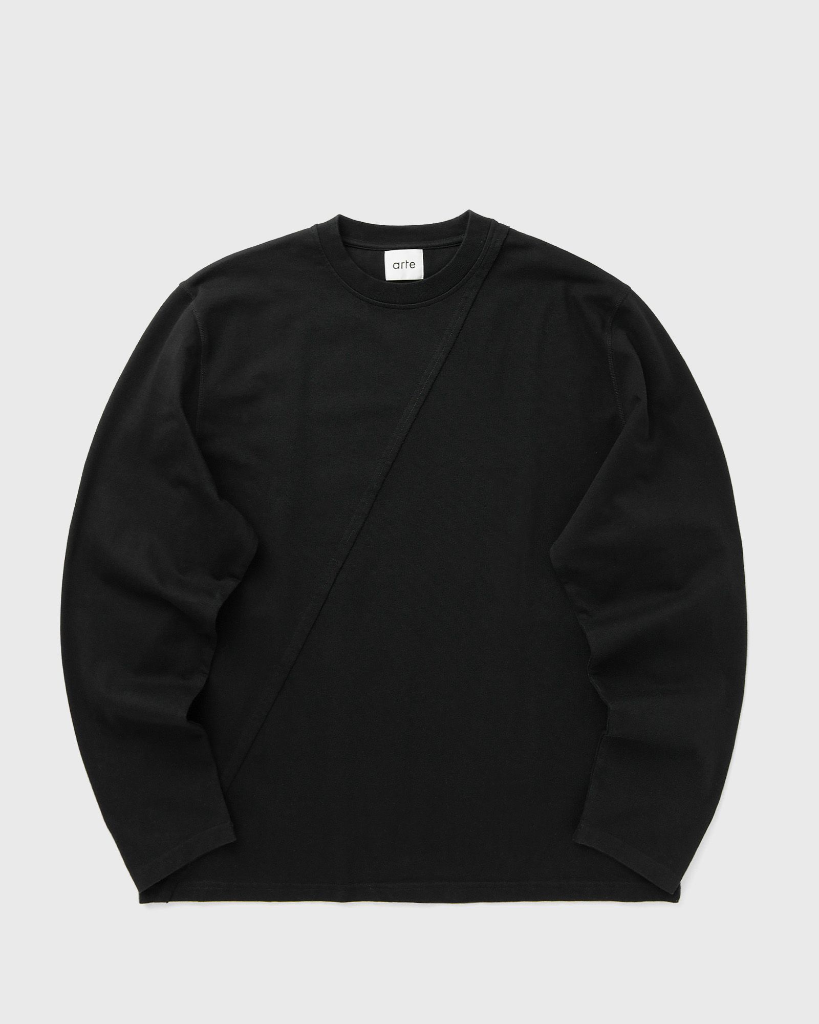 Arte Antwerp Back Circle Logo Longsleeve, black