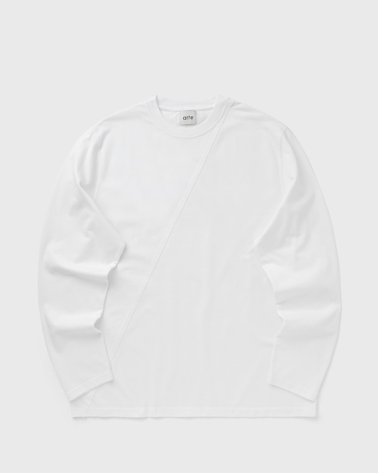 Arte Antwerp Back Circle Logo Longsleeve, white