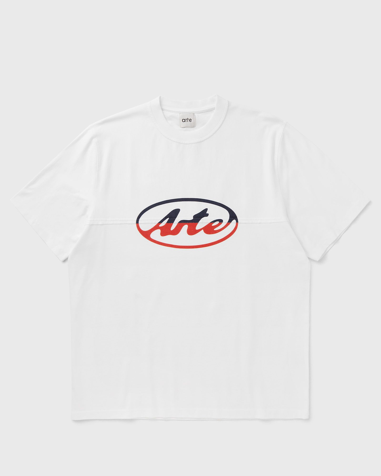 Arte Antwerp Circle Logo Cut T-shirt, white