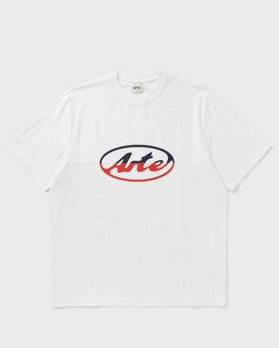 Arte Antwerp Circle Logo Cut T-shirt, white