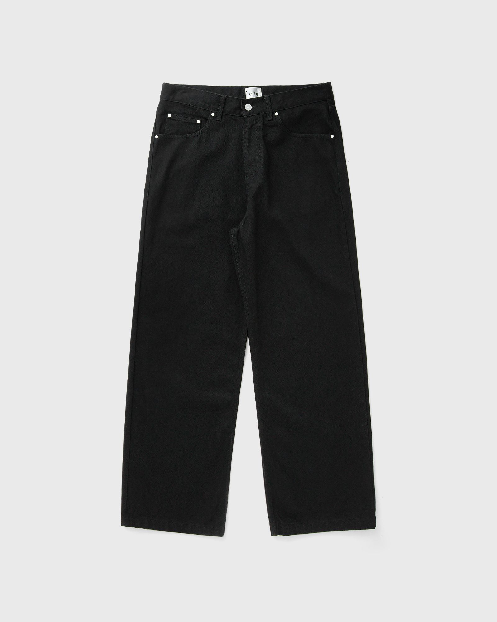 Arte Antwerp Circle Logo Pocket Pants, black