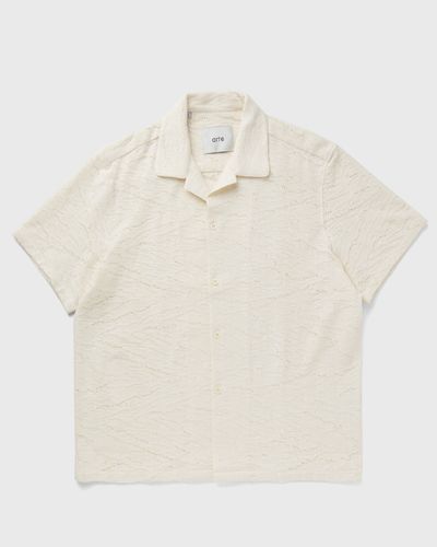 Arte Antwerp Crochet shirt, beige