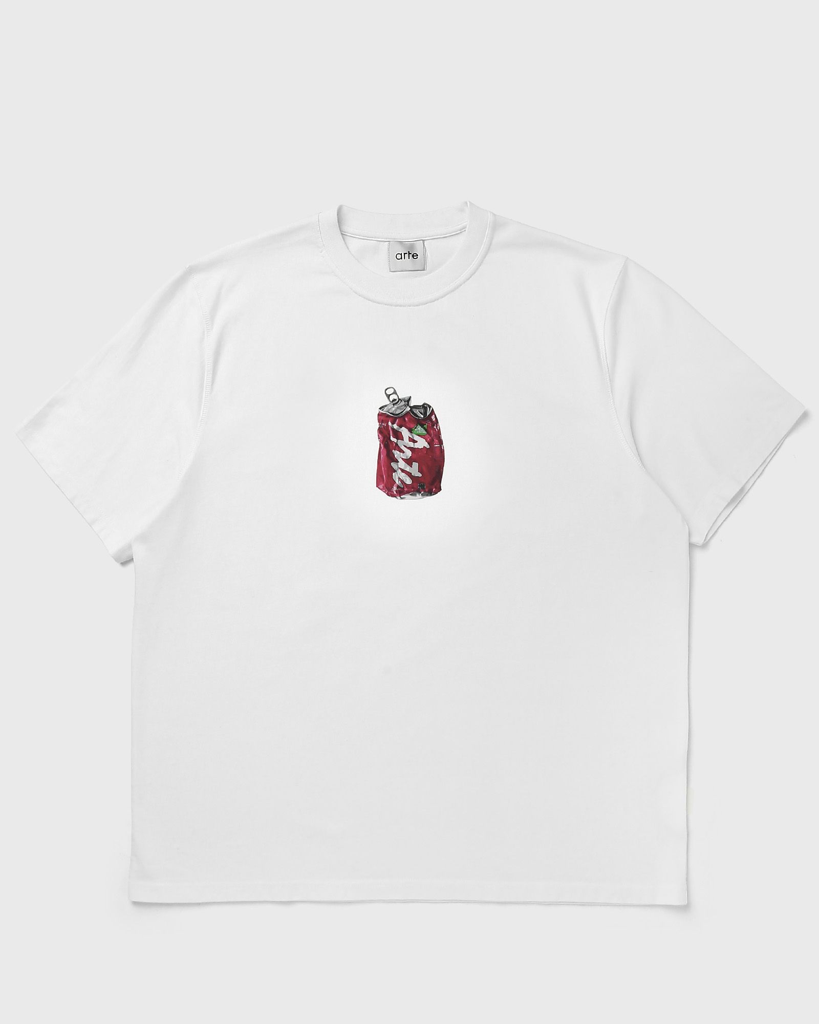 Arte Antwerp Printed Cotton T-Shirt — White