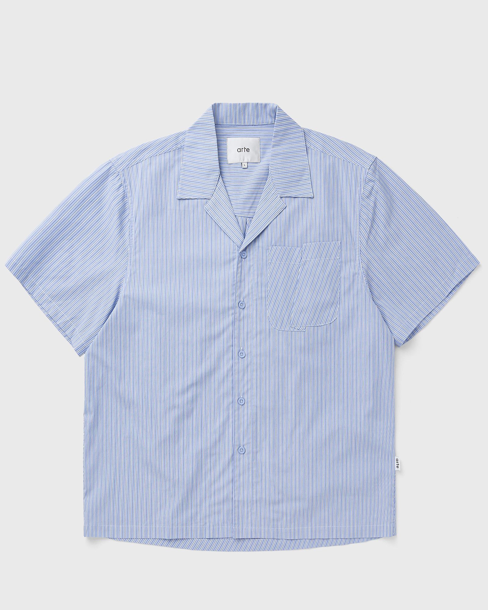 Arte Antwerp Fold Pocket Shirt, blue