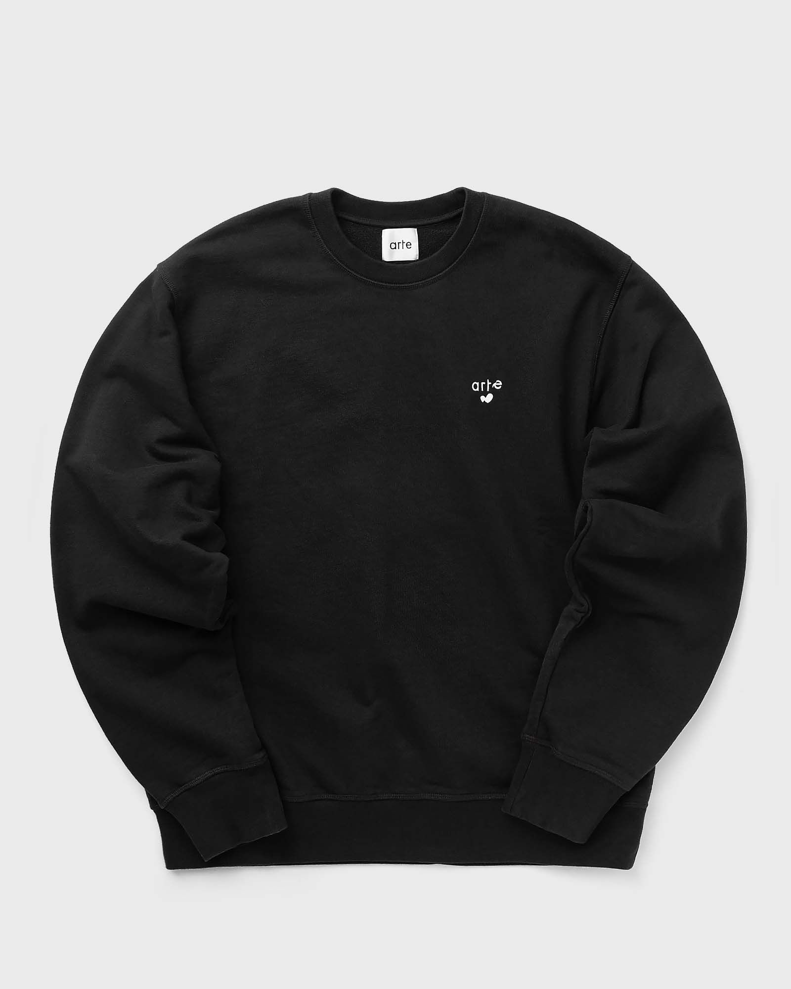 Arte Antwerp Heart Logo Crewneck, black