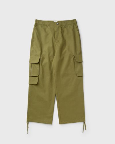 Arte Antwerp Linen Cargo Pants, green