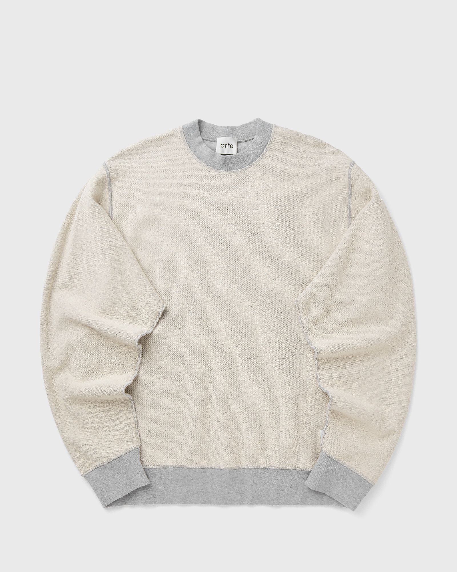Arte Antwerp Reversible label Crewneck, grey