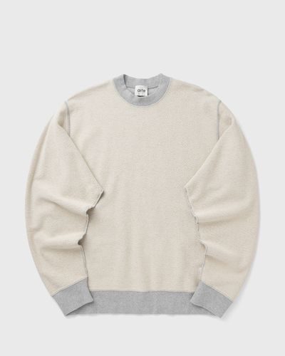 Arte Antwerp Reversible label Crewneck, grey