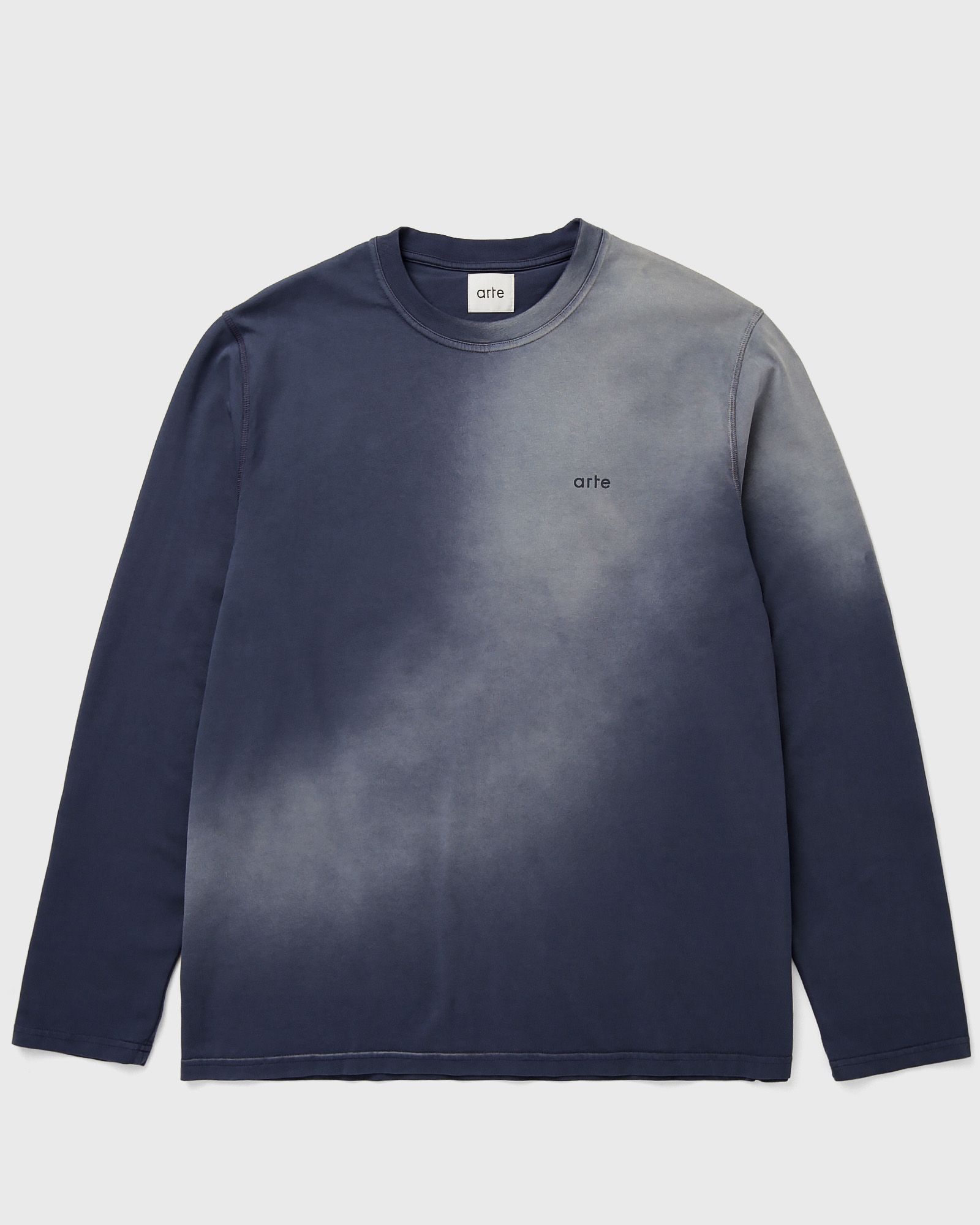 Arte Antwerp Stencil Sunfade Longsleeve, blue