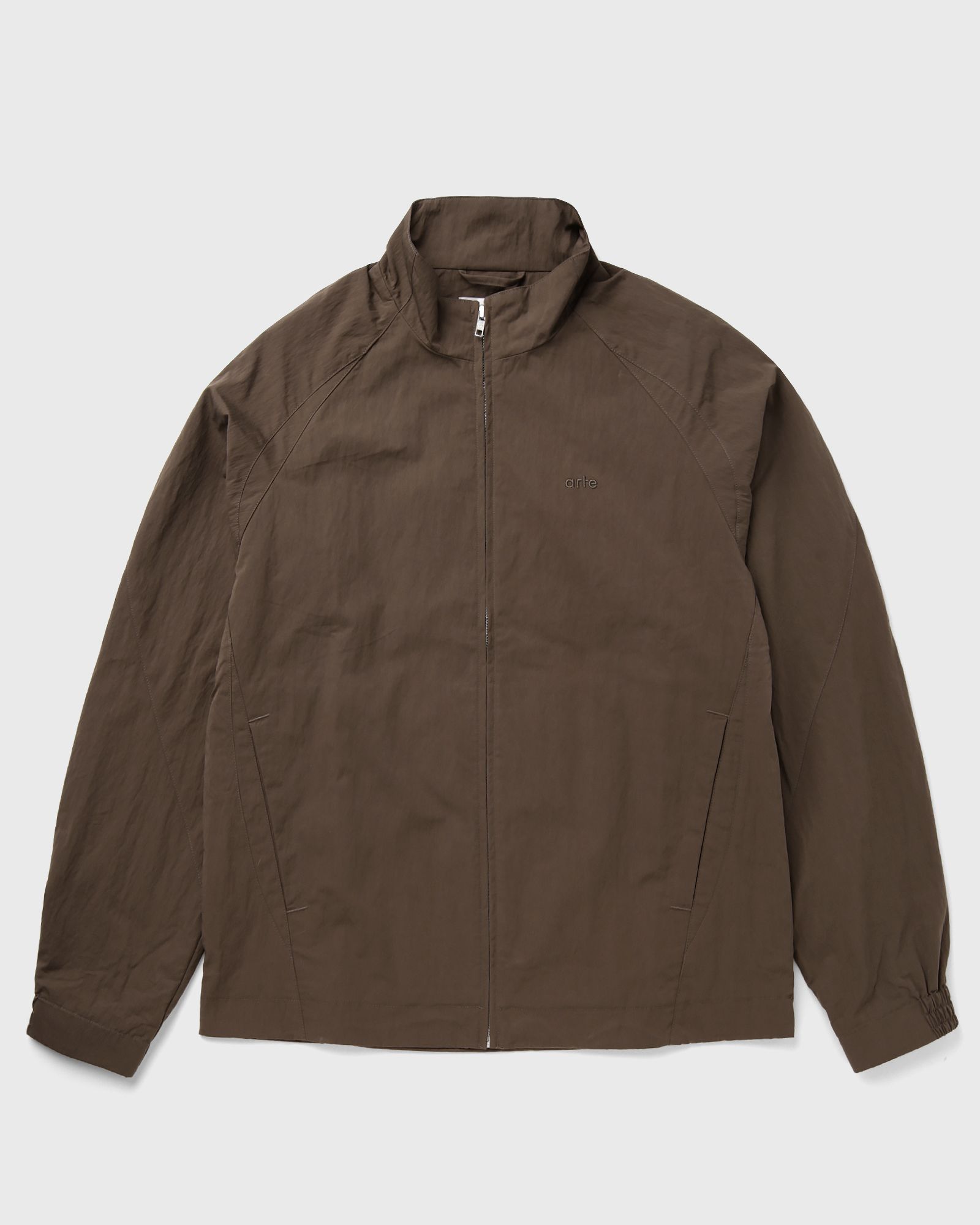 Arte Antwerp Uniform Track Jacket, brown
