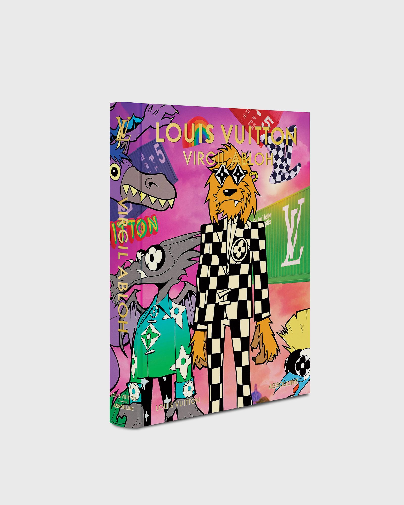 Assouline "Louis Vuitton: Virgil Abloh (Cartoon Cover)" by Anders C. Madsen, multi