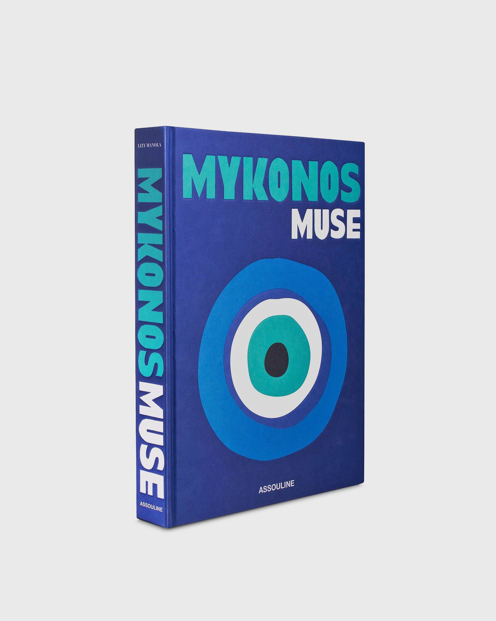 Assouline Mykonos Muse Coffee Table Book - Blue - Image 3