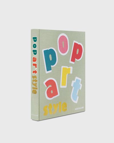Assouline "Pop Art Style" by Julie Belcove, multi