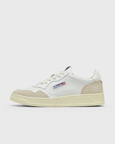 Autry Action Shoes MEDALIST LOW MAN, white