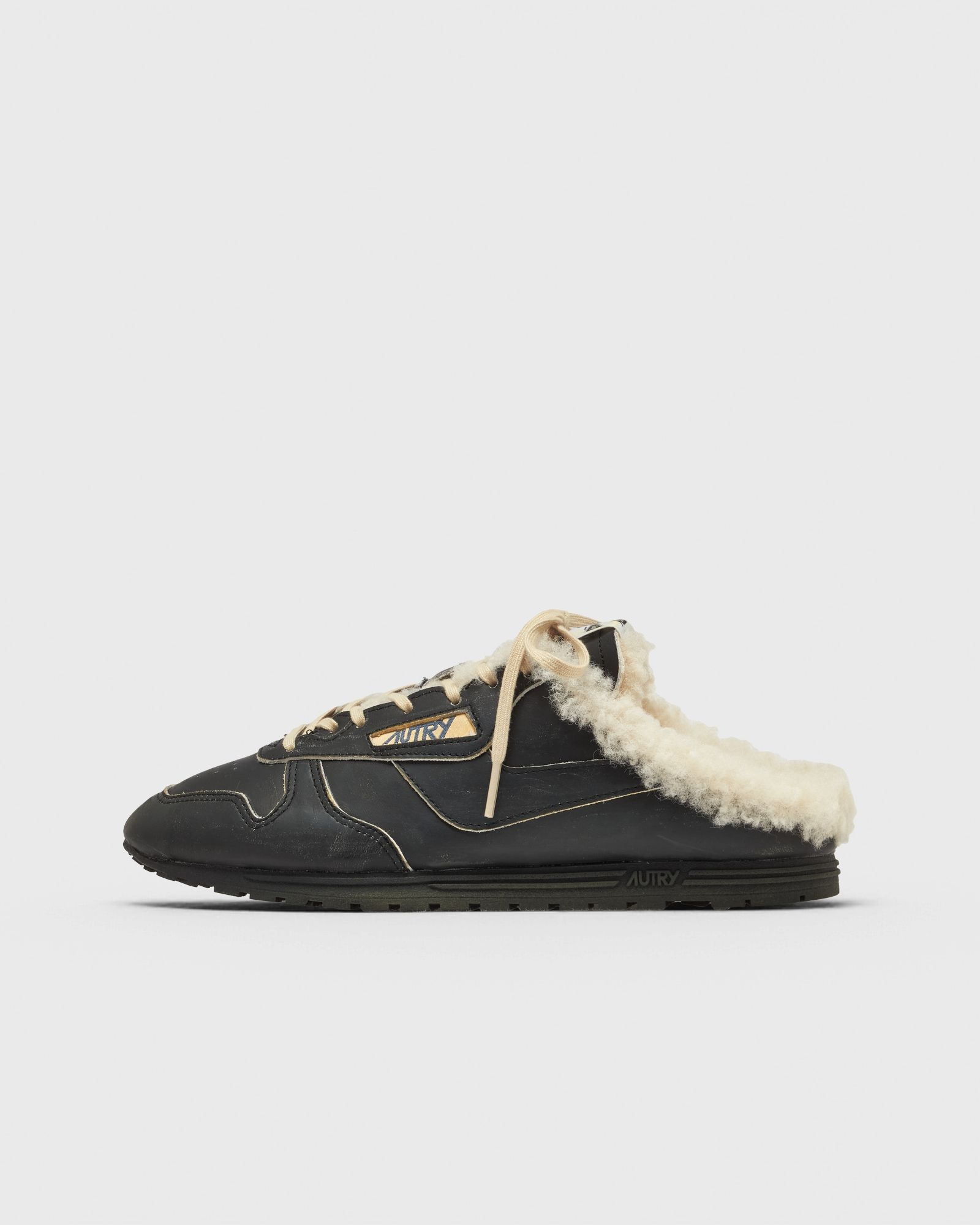 Autry Action Shoes WMNS WINDSPIN MULE SUP VINT SHR, black