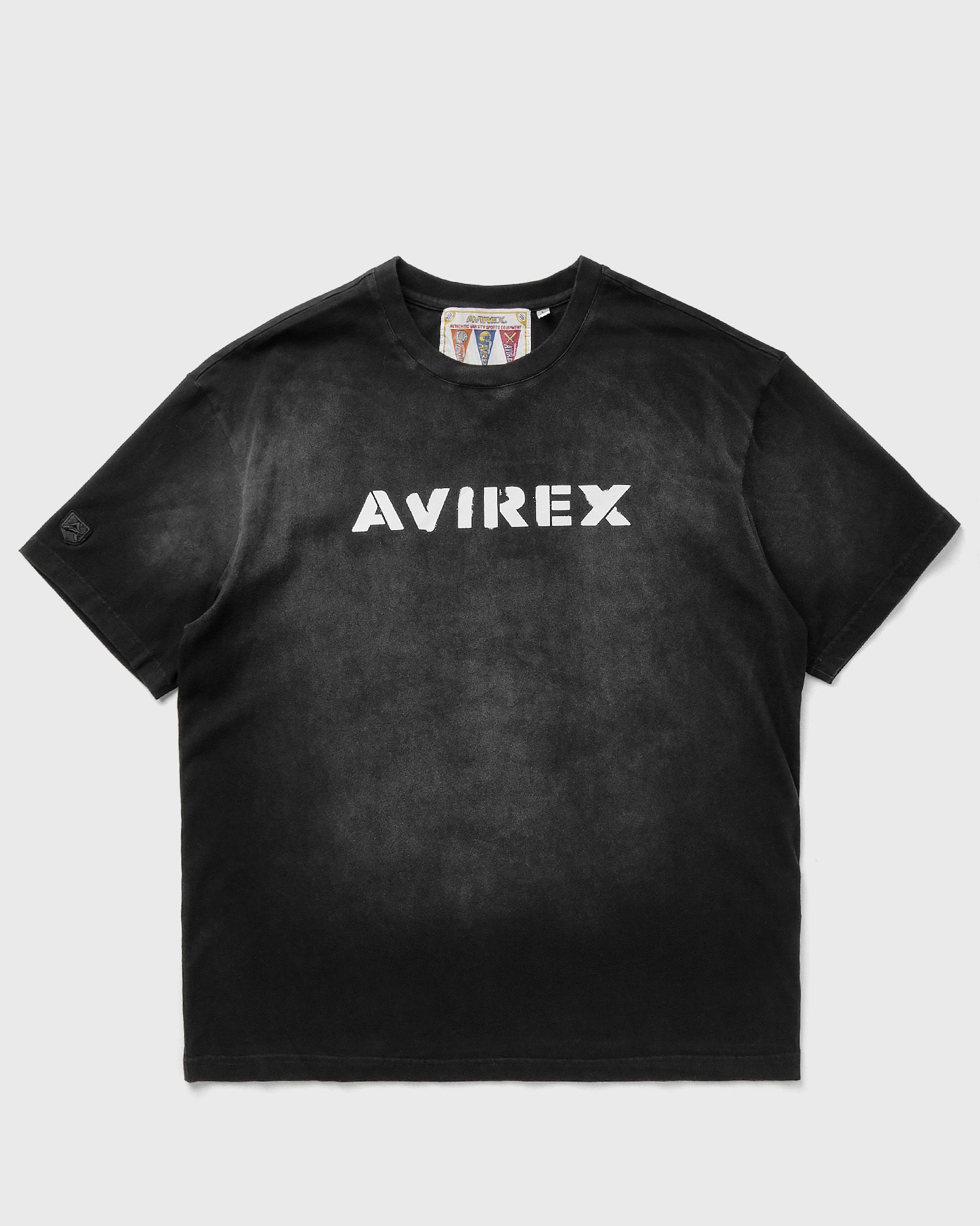 Avirex DISTRESSED ICON TEE, black