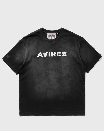 Avirex DISTRESSED ICON TEE, black