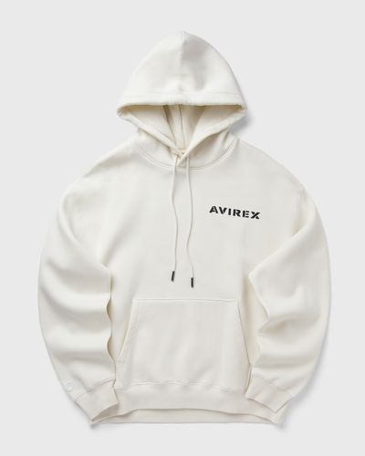 Avirex MA-1 NOVELTY HOODIE, white