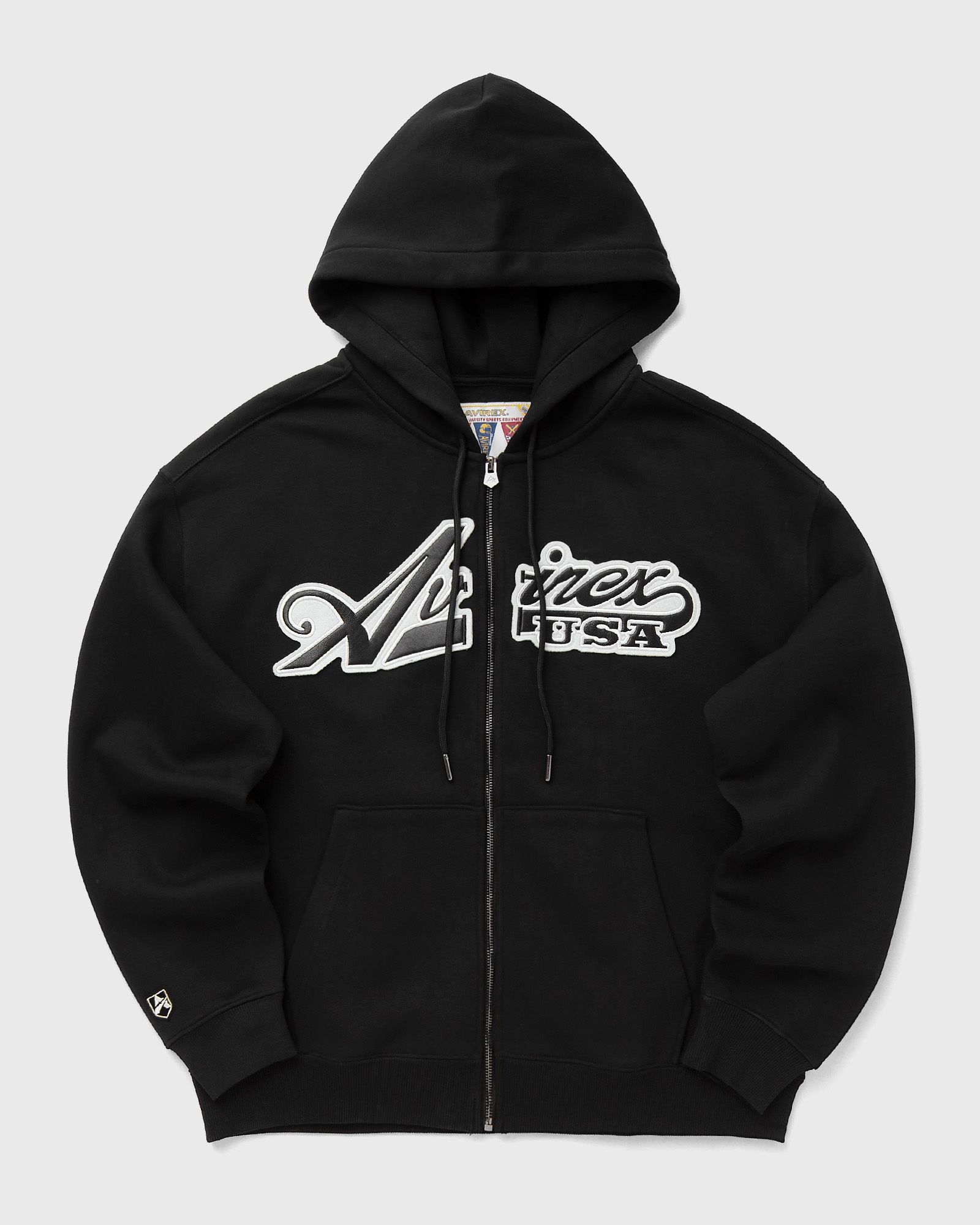 Avirex SCRIPT HOODIE, black