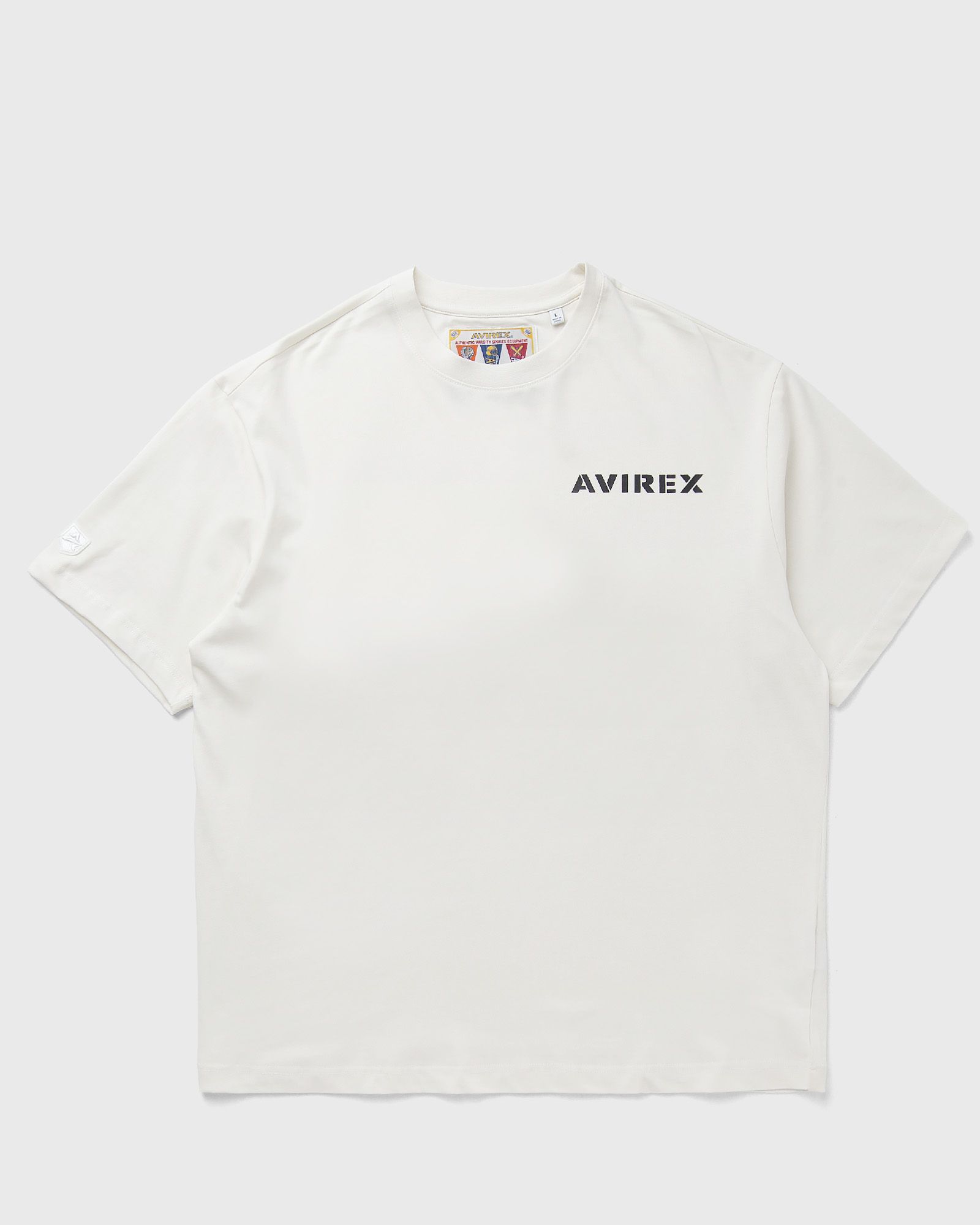 Avirex STACKED A TEE, white