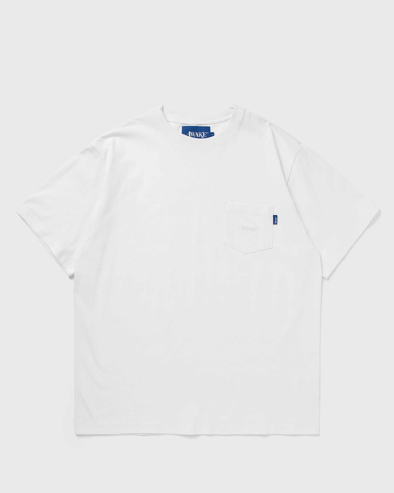 Awake POCKET SS TEE, white