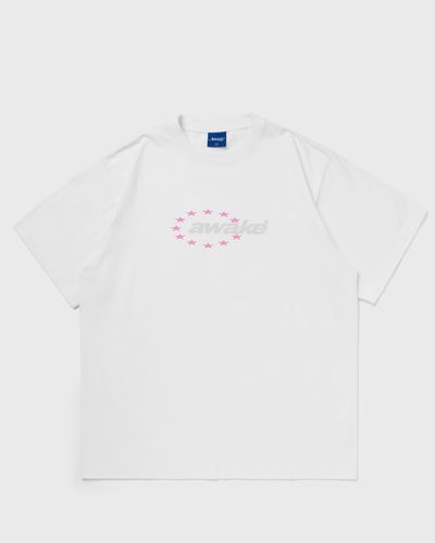 Awake STAR POWER TEE, white