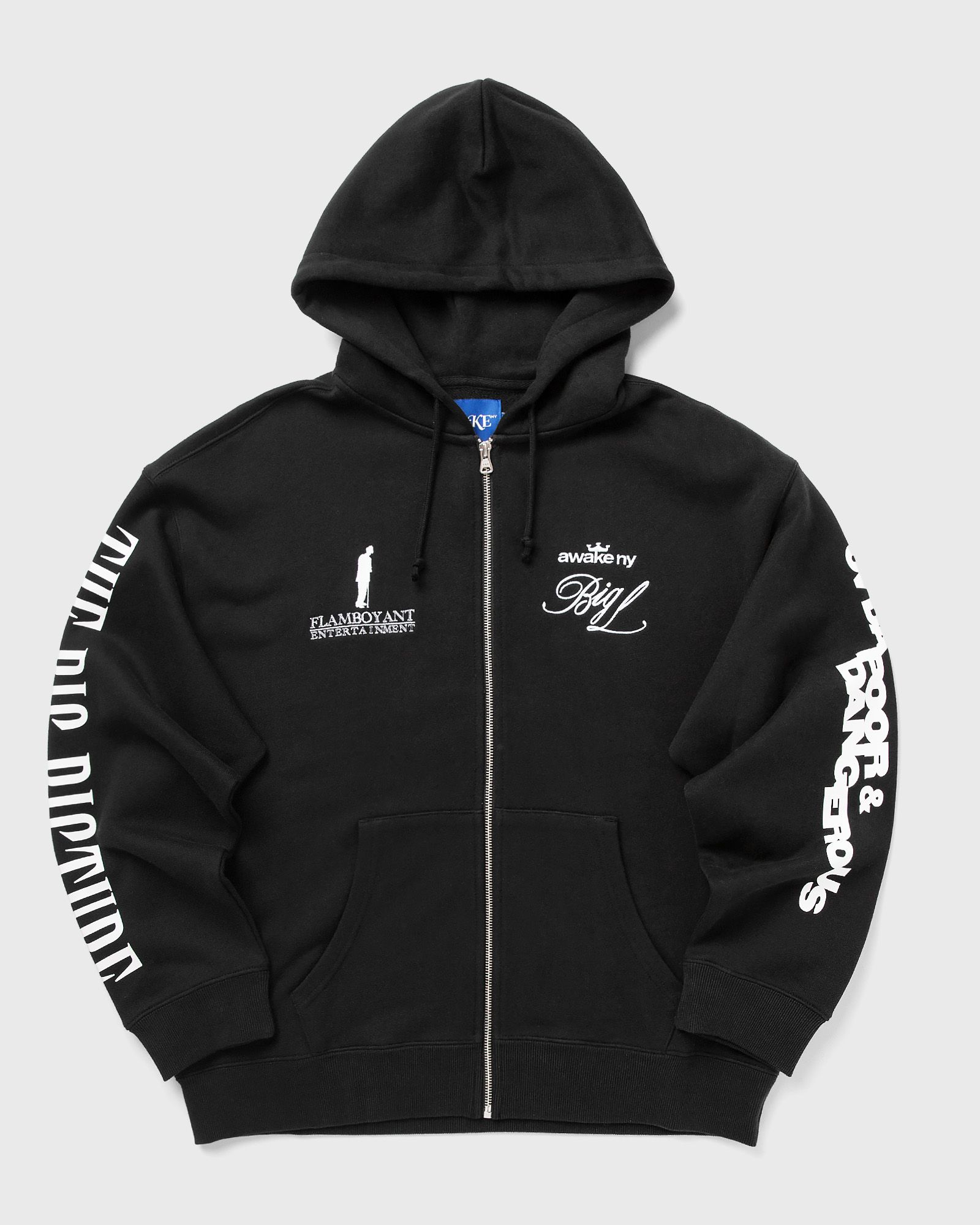 Awake THE BIG PICTURE ZIP HOODIE, black