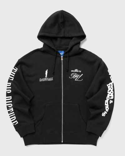 Awake THE BIG PICTURE ZIP HOODIE, black