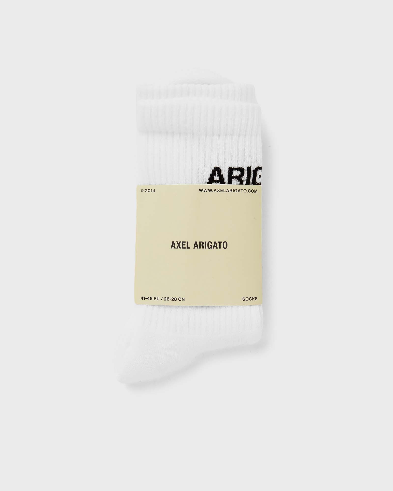 Axel Arigato Arigato Logo Tube Socks, white