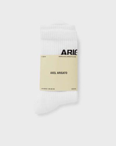 Axel Arigato Arigato Logo Tube Socks, white