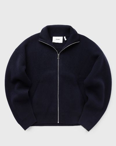Axel Arigato Core Zip-Up Sweater, blue