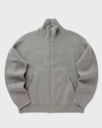 Axel Arigato Core Zip-Up Sweater, grey