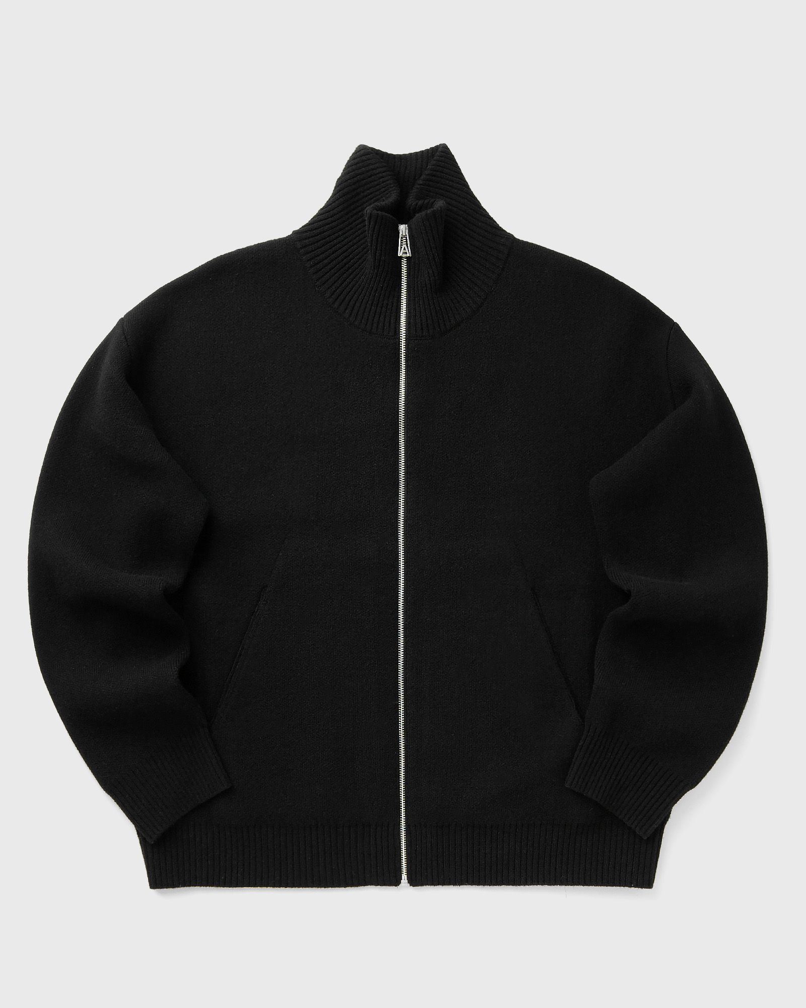 Axel Arigato Core Zip-Up Sweater, black