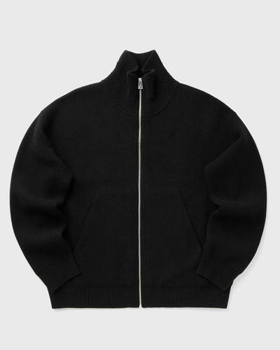 Axel Arigato Core Zip-Up Sweater, black