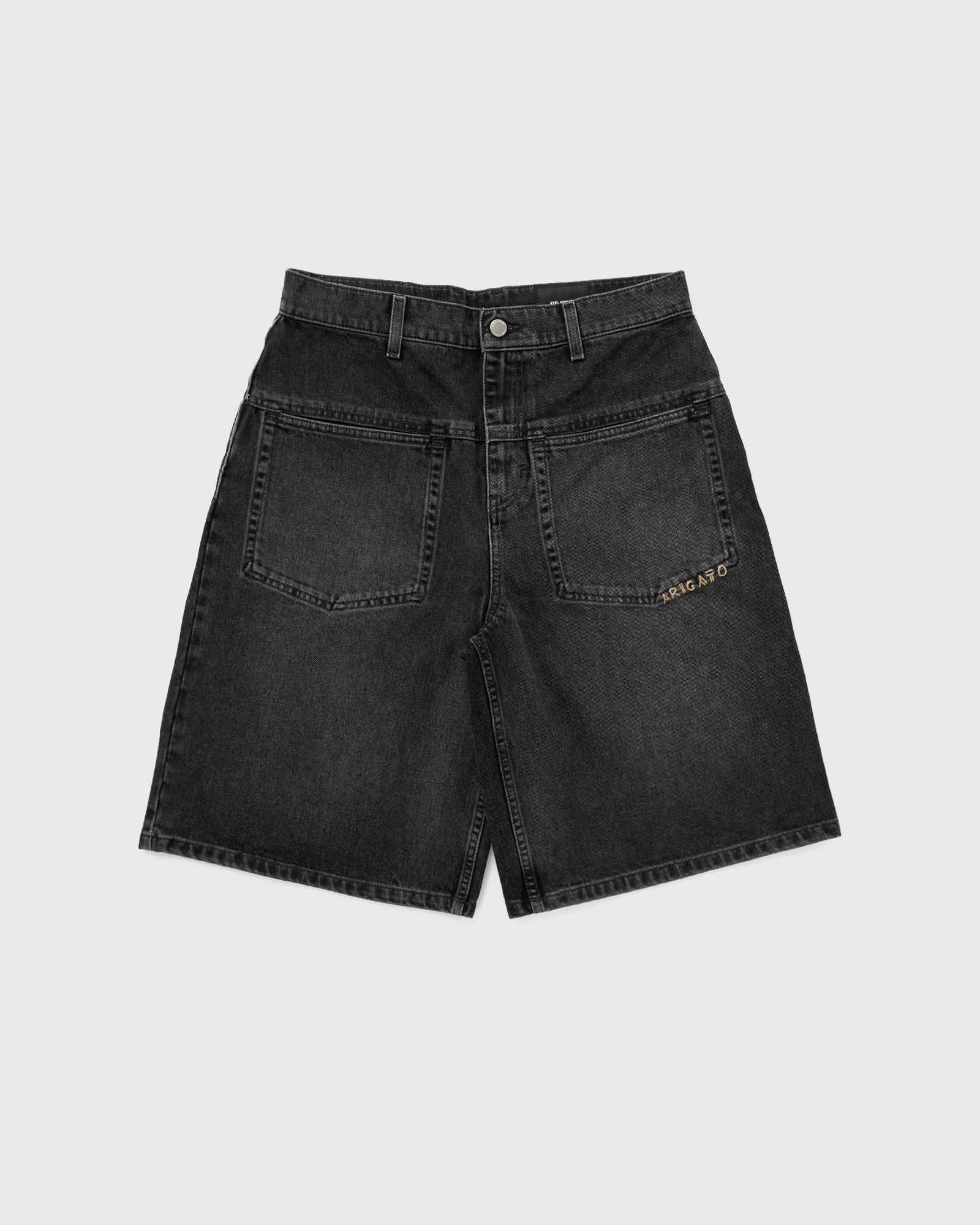 Axel Arigato Invert Denim Shorts, grey