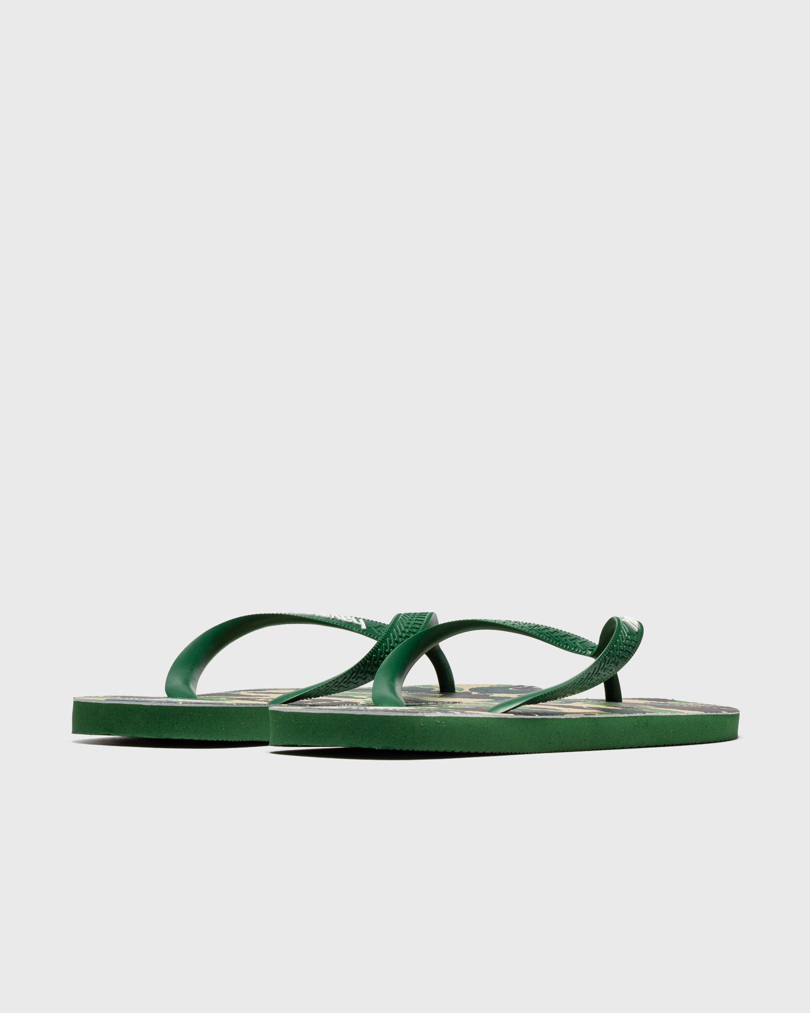 A BATHING APE × Havaianas Green Bape x Havaianas Bape x Havaianas Slides Green | BSTN Store