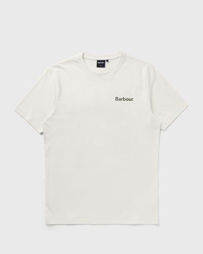 Barbour Camber Graph Tee, white