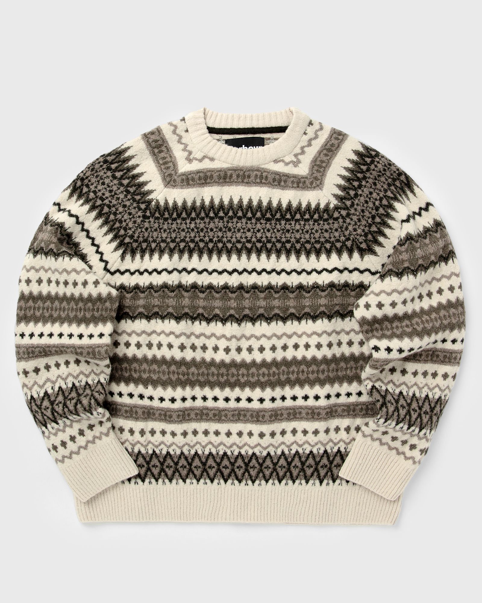 Barbour Hase Crew Neck, brown|beige