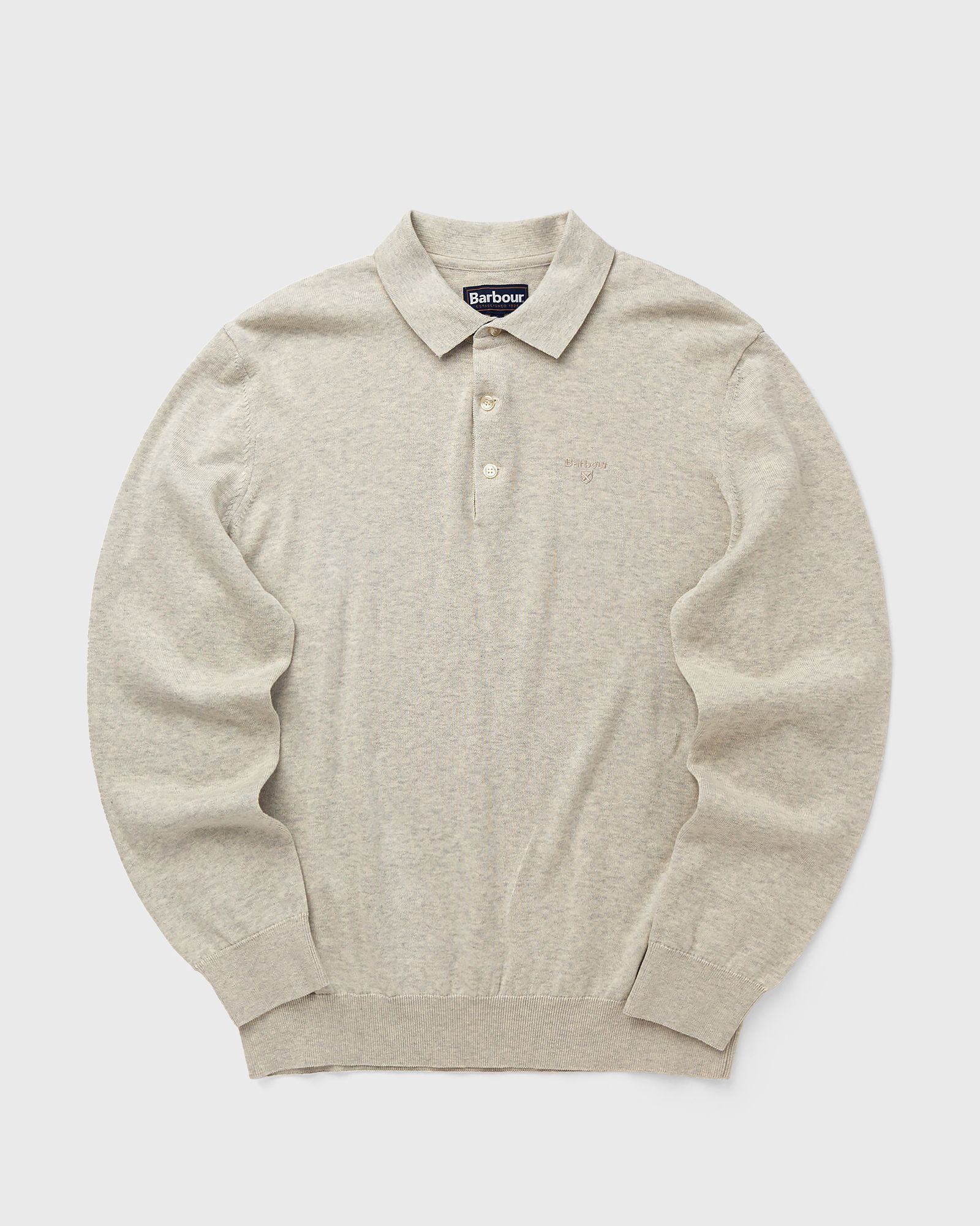 Barbour Pima Knit Polo, white