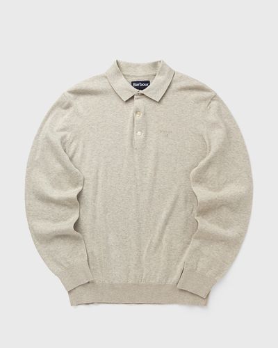 Barbour Pima Knit Polo, white