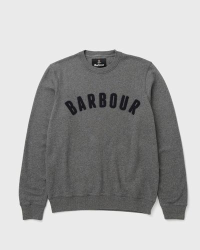 Barbour Prep Logo Crew, grey