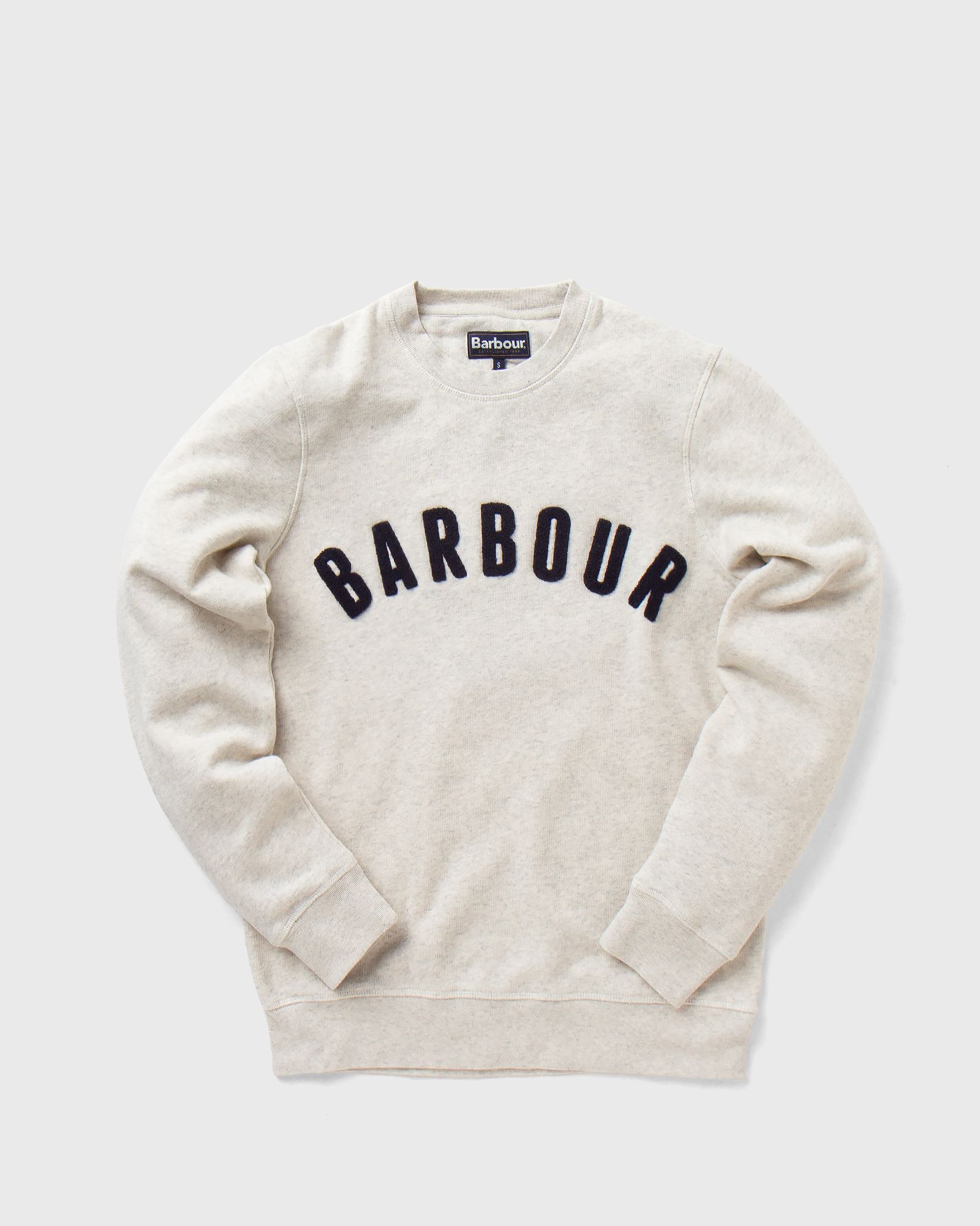 Barbour Prep Logo Crew Sweatshirt, white