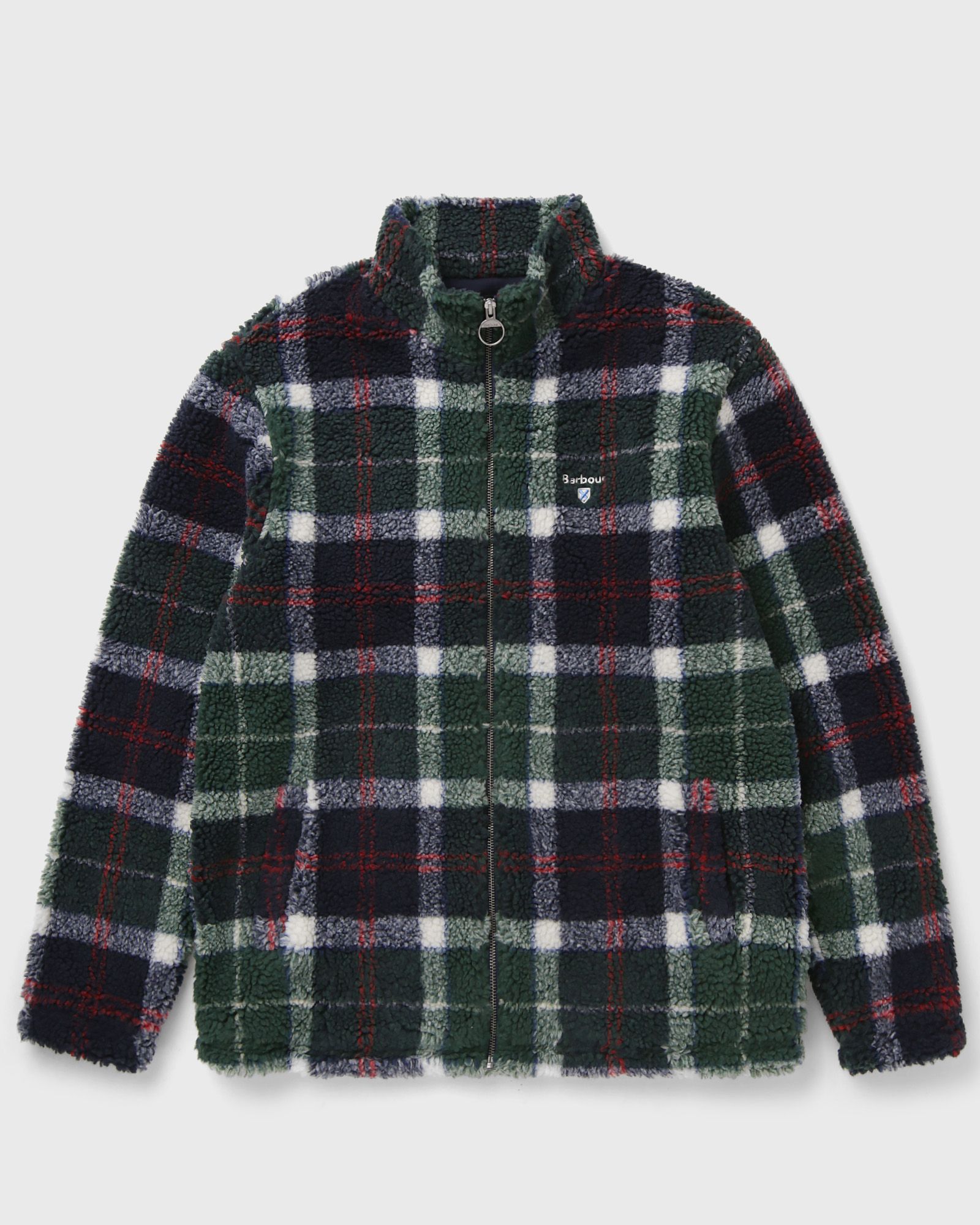 Barbour Tartan Fleece, black|green