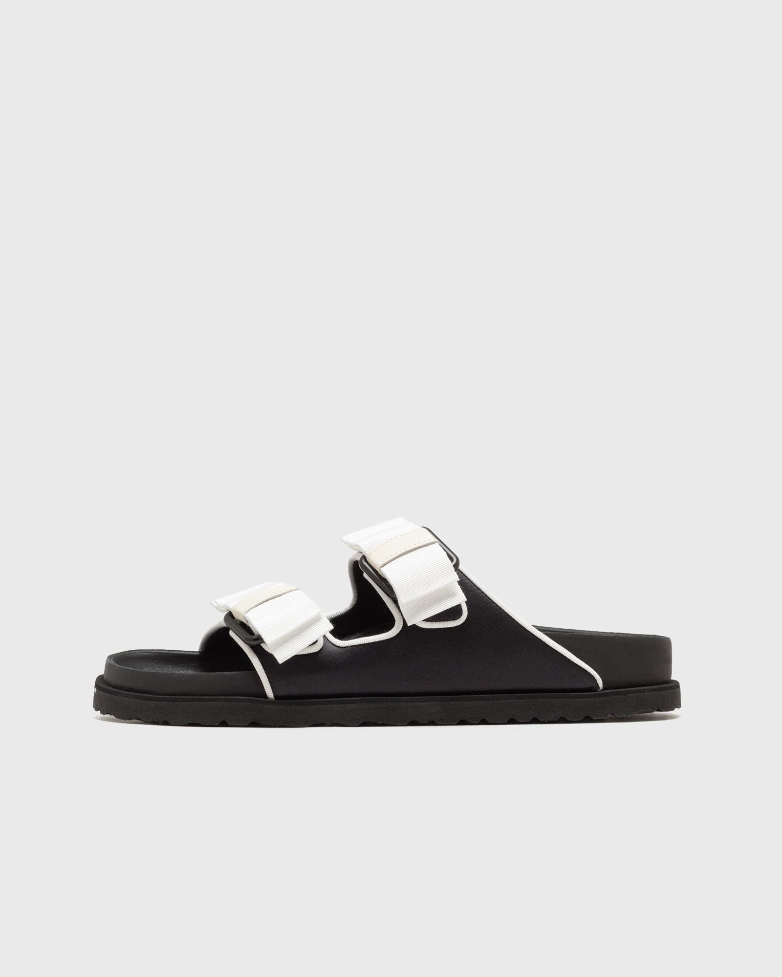 Birkenstock 1774 X Become Berlin Arizona Satin Bows 1774, black