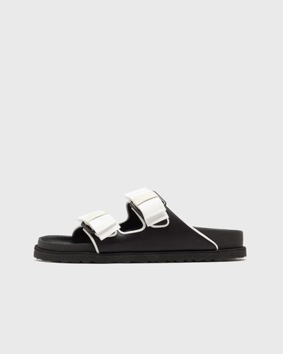 Birkenstock 1774 X Become Berlin Arizona Satin Bows 1774, black