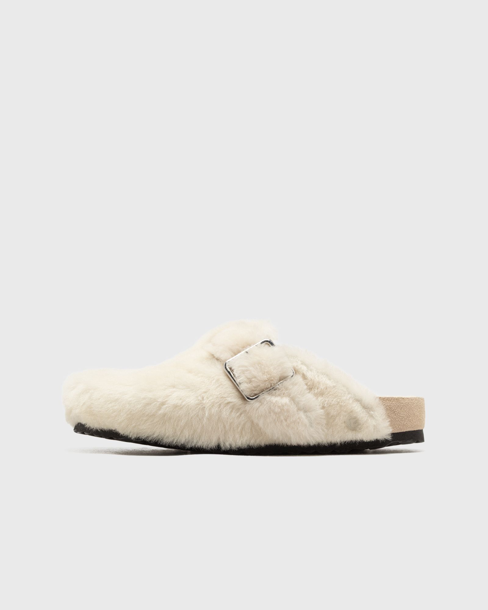 Birkenstock 1774 X Become Berlin Boston Shearling 1774, white